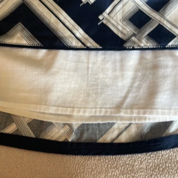 TALBOTS Navy & White Skirt, 14 - Picture 6 of 7